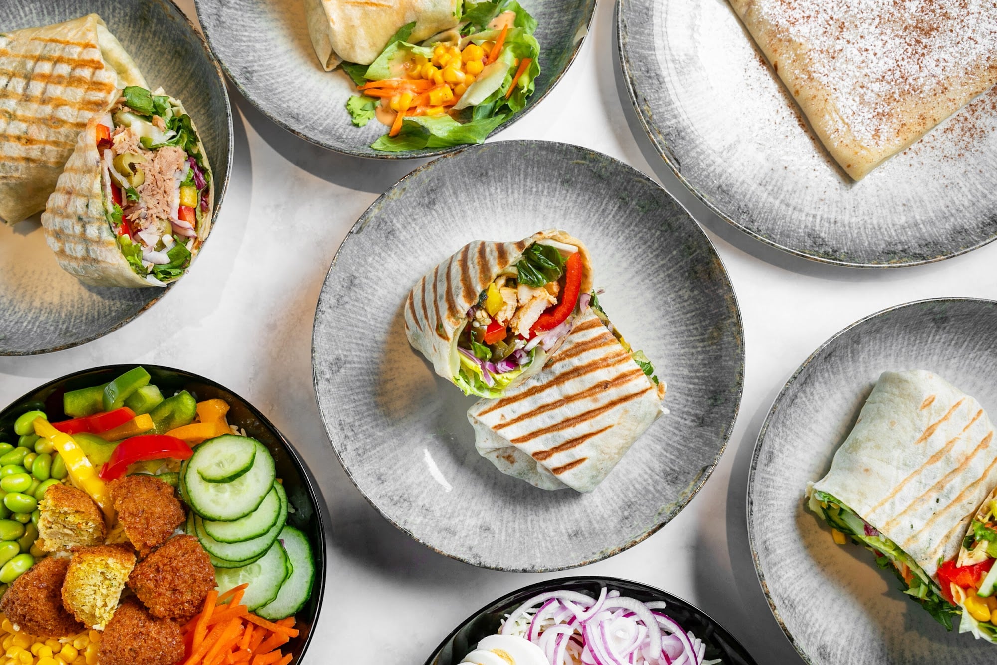 Wraps, Bowls und Salate von YesFresh