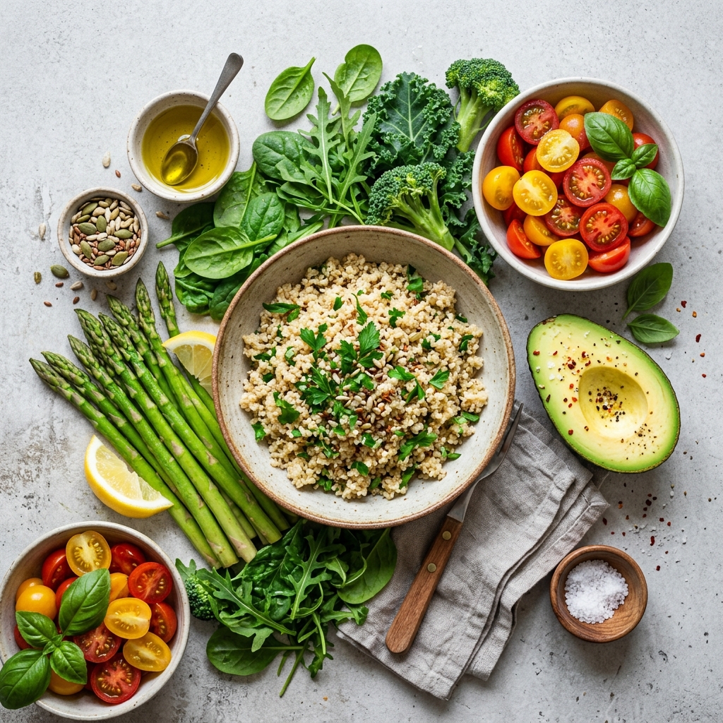 YesFresh Fresh Ingredients - Healthy Fast Food Concept